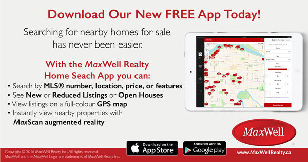 MaxWell Home Search App